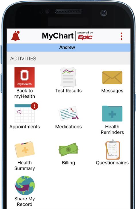 MyHealth App Ohio State Medical Center