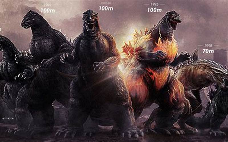 How Tall is Earth Godzilla?
