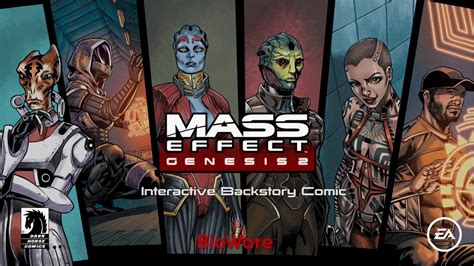 Mass Effect 2 'Genesis Interactive Comic' YouTube