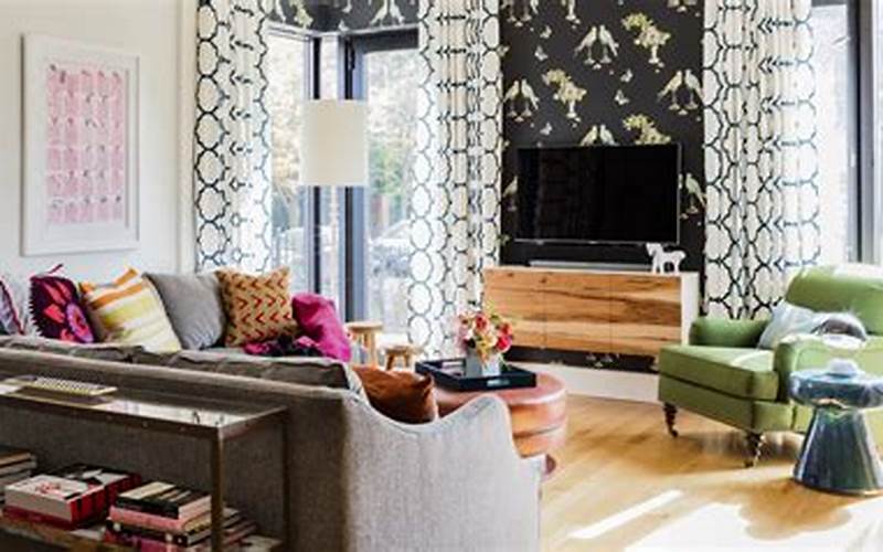 How To Add A Pop Of Pattern To Your Living Room Decor