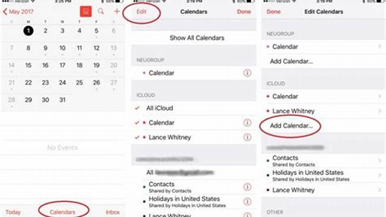 How To Add Calendar Link To Iphone