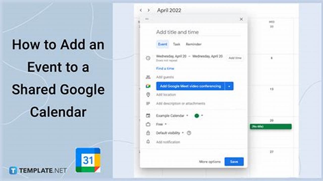How To Add Event On Google Calendar