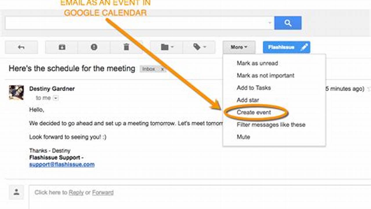 How To Add Event To Google Calendar From Email