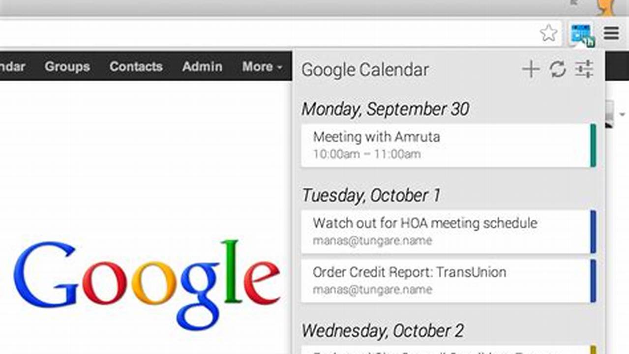How To Add Google Calendar To Chrome Apps
