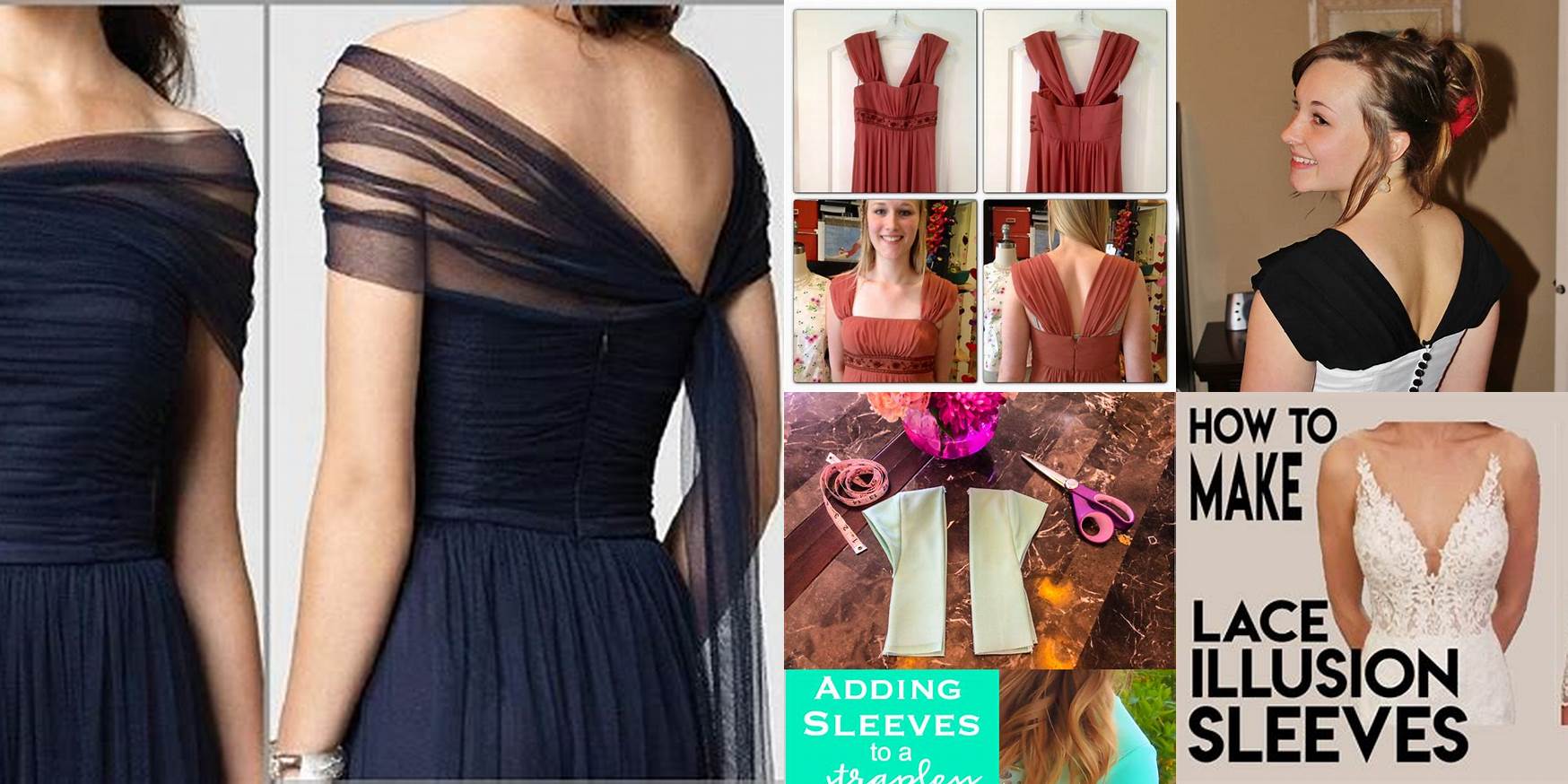 How To Add Sleeves To Dress