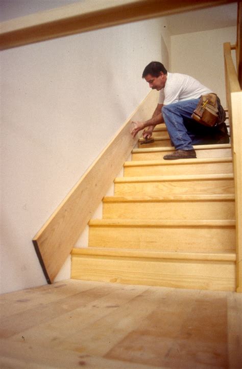 how to add skirt board to stairs Google Search Stairs trim, Stairs