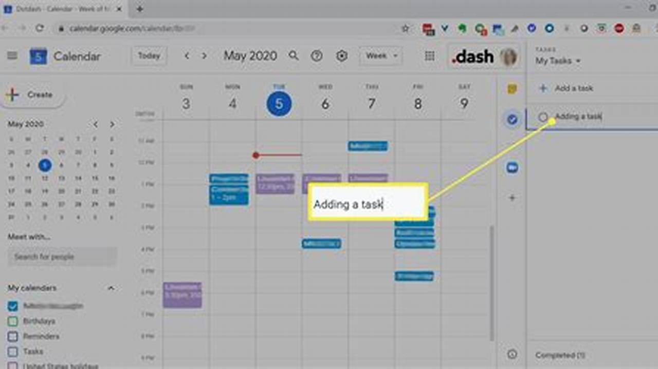 How To Add Task In Google Calendar App