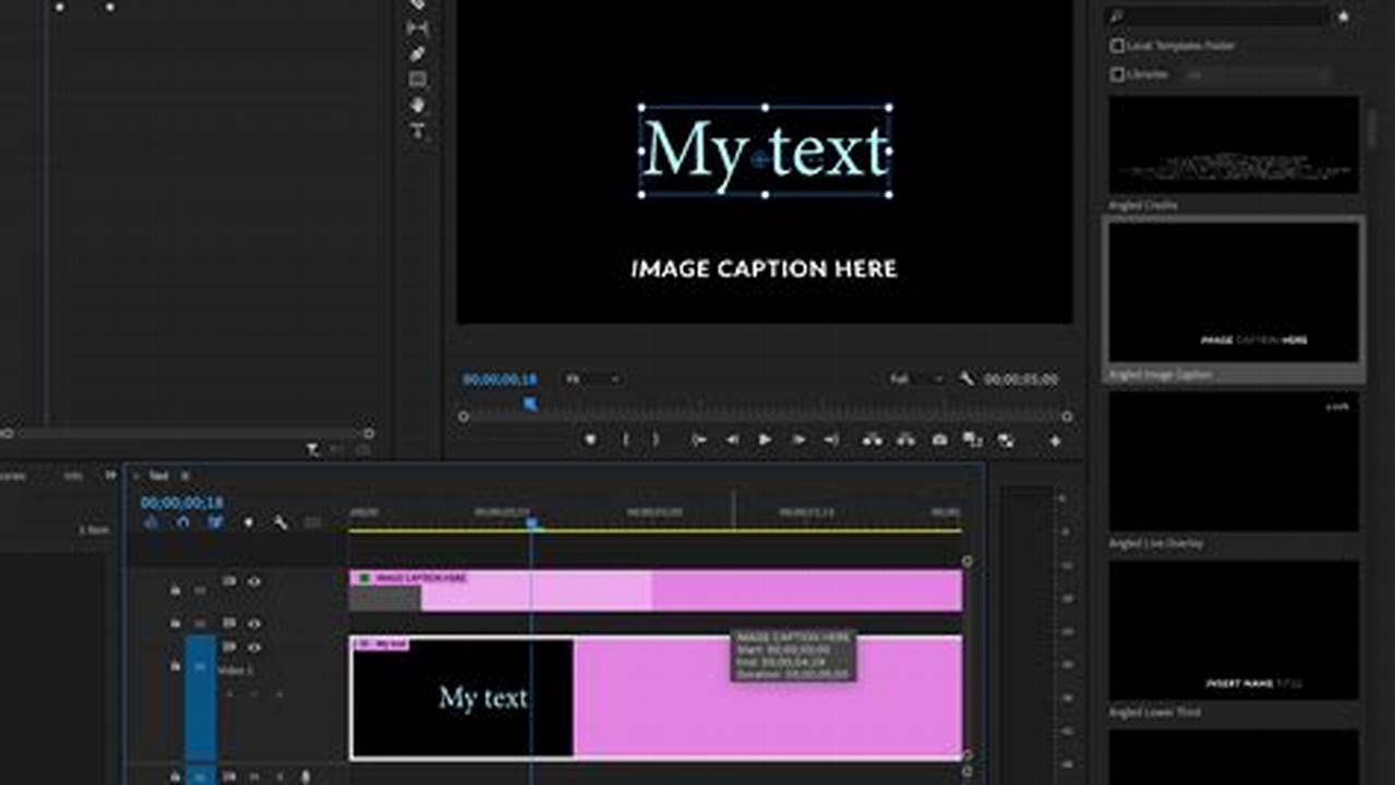 How To Add Text In Premiere Pro 2024
