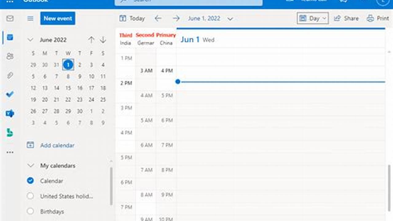 How To Add Time Zone To Outlook Calendar