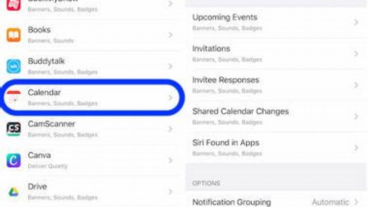 How To Block Calendar Notifications On Iphone