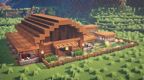 How To Build A Farm With Animals In Minecraft