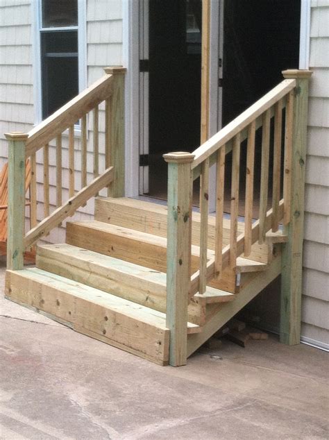 How To Build Outdoor Stair Railings