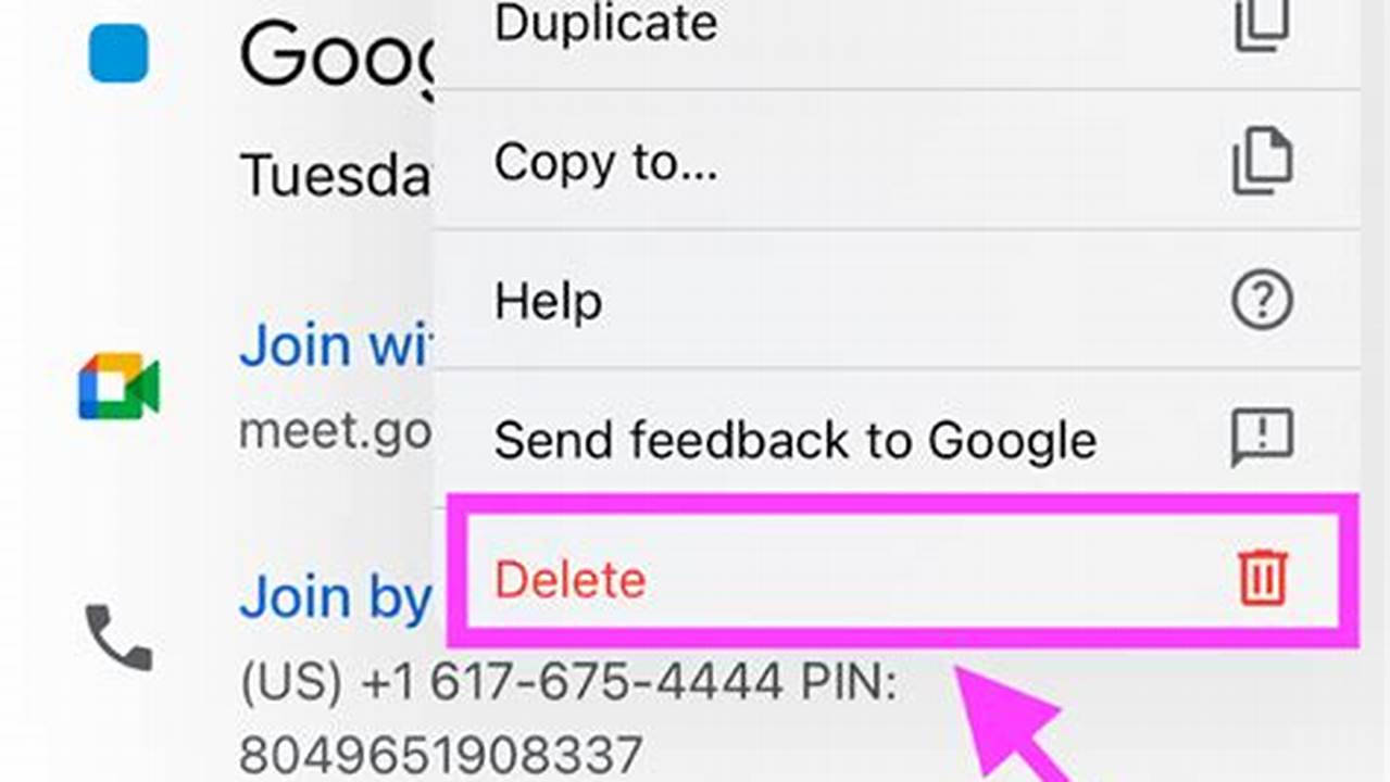 How To Cancel A Google Calendar Invite