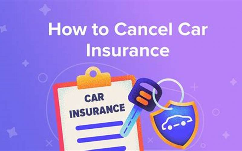 How To Cancel Car Insurance