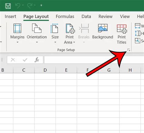 How To Center The Worksheet In Excel