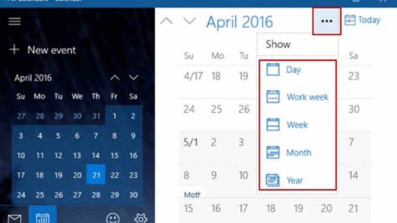 How To Change Calendar On Windows 10