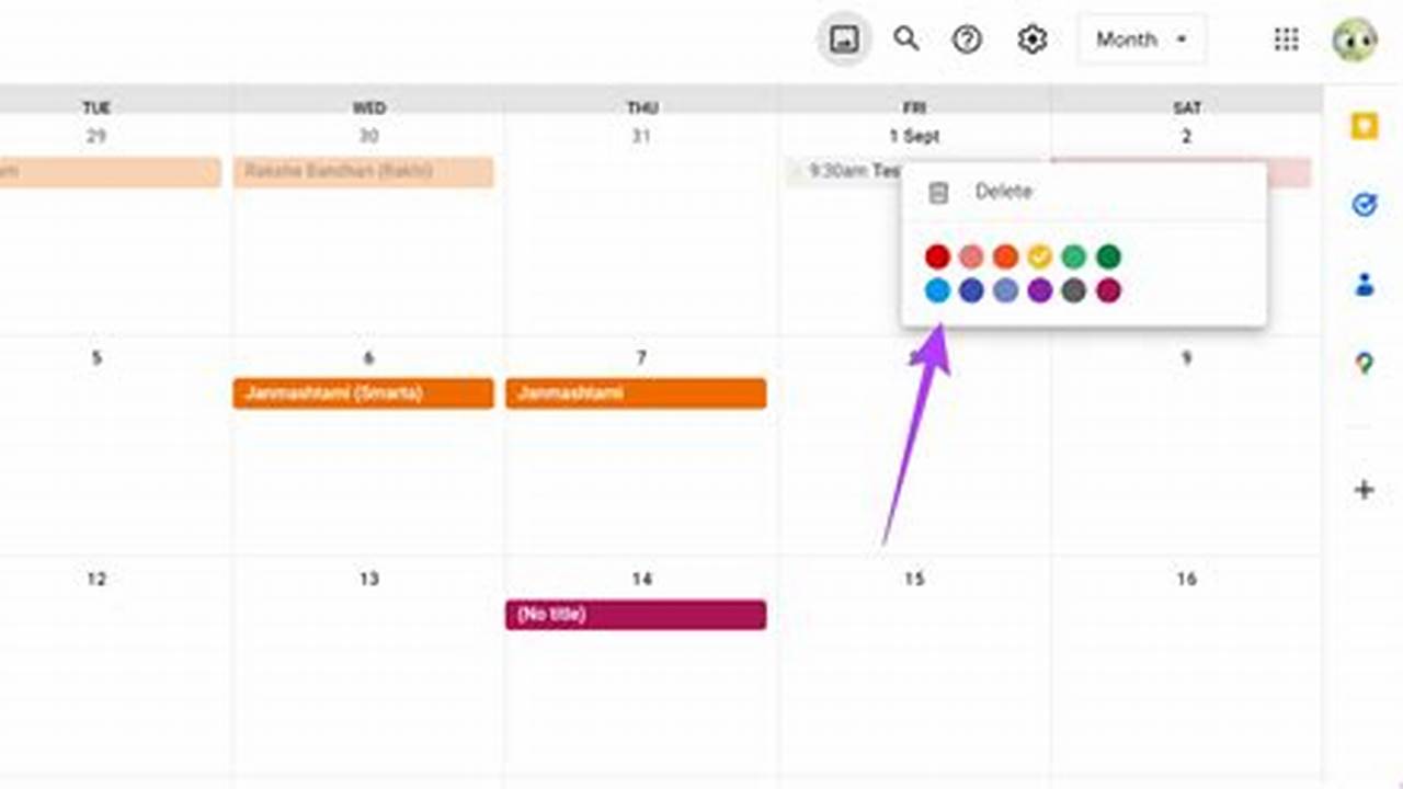How To Change Colors Of Events In Google Calendar