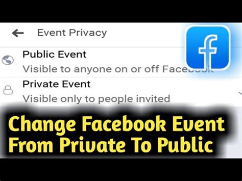 How To Change Event Privacy On Facebook?