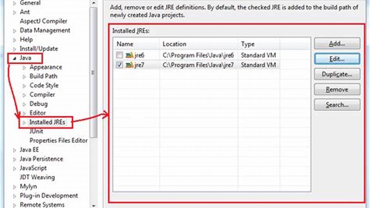 How To Change Jre Path In Eclipse