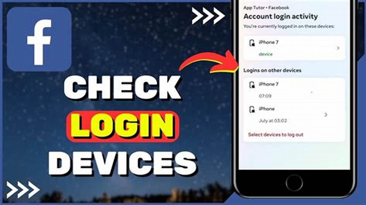 How To Check Facebook Login Devices 2024