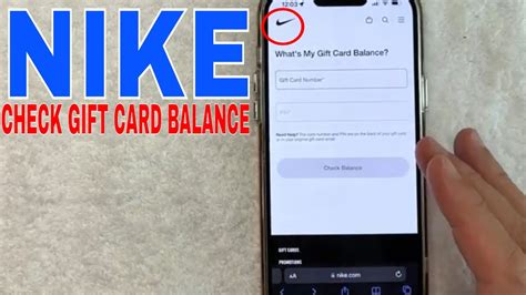 Unwrap Your Savings: Check Nike Gift Card Balance