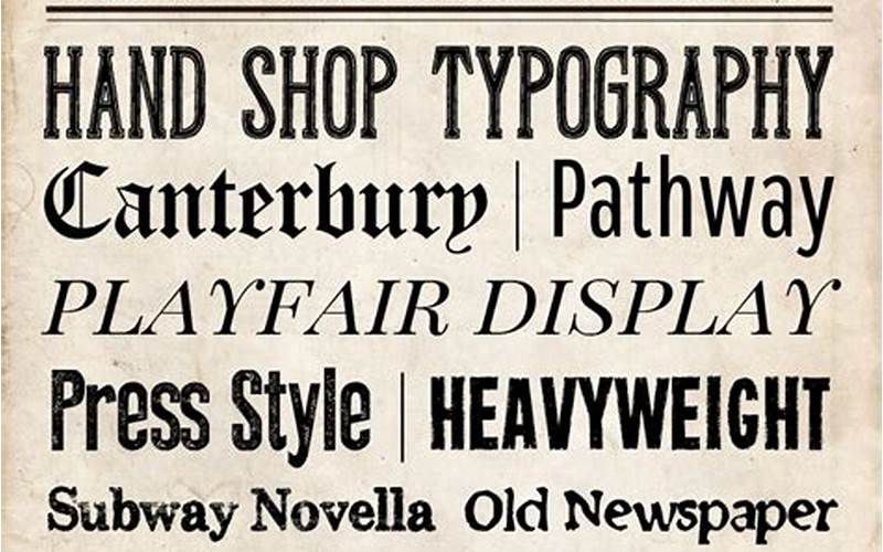 How To Choose The Right Font For Newspaper Design