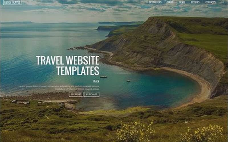How To Choose The Right Template Tours And Travels Website Templates