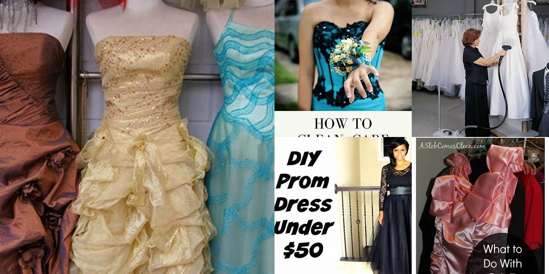 How To Clean A Prom Dress