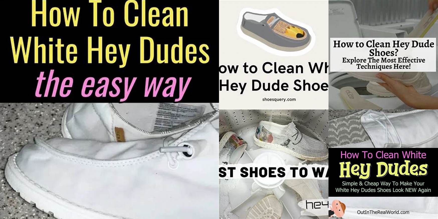 How To Clean White Hey Dude Shoes