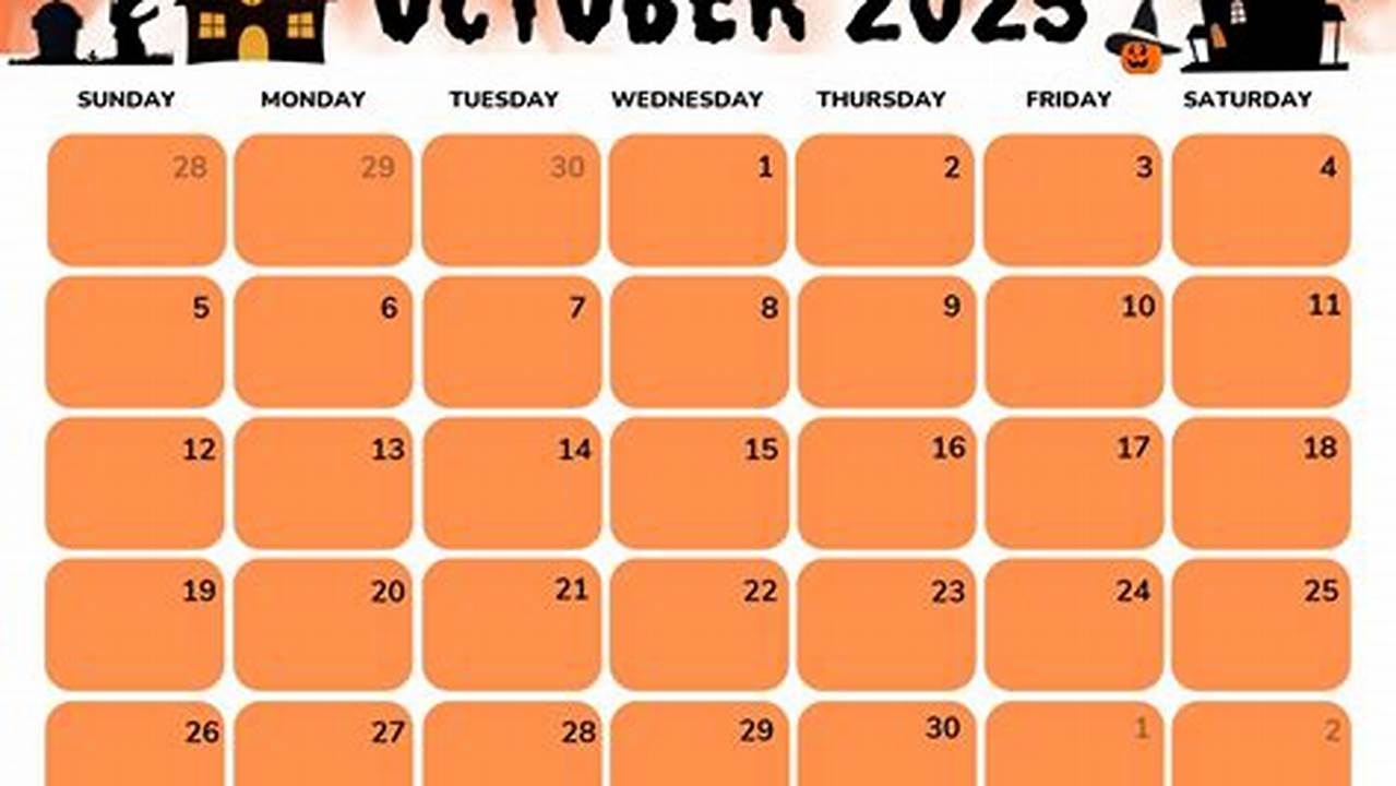 How To Create A Personalized Calendar For October 2025 Calendar