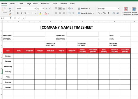 How to Create a Timesheet in Excel (+5 FREE Templates)