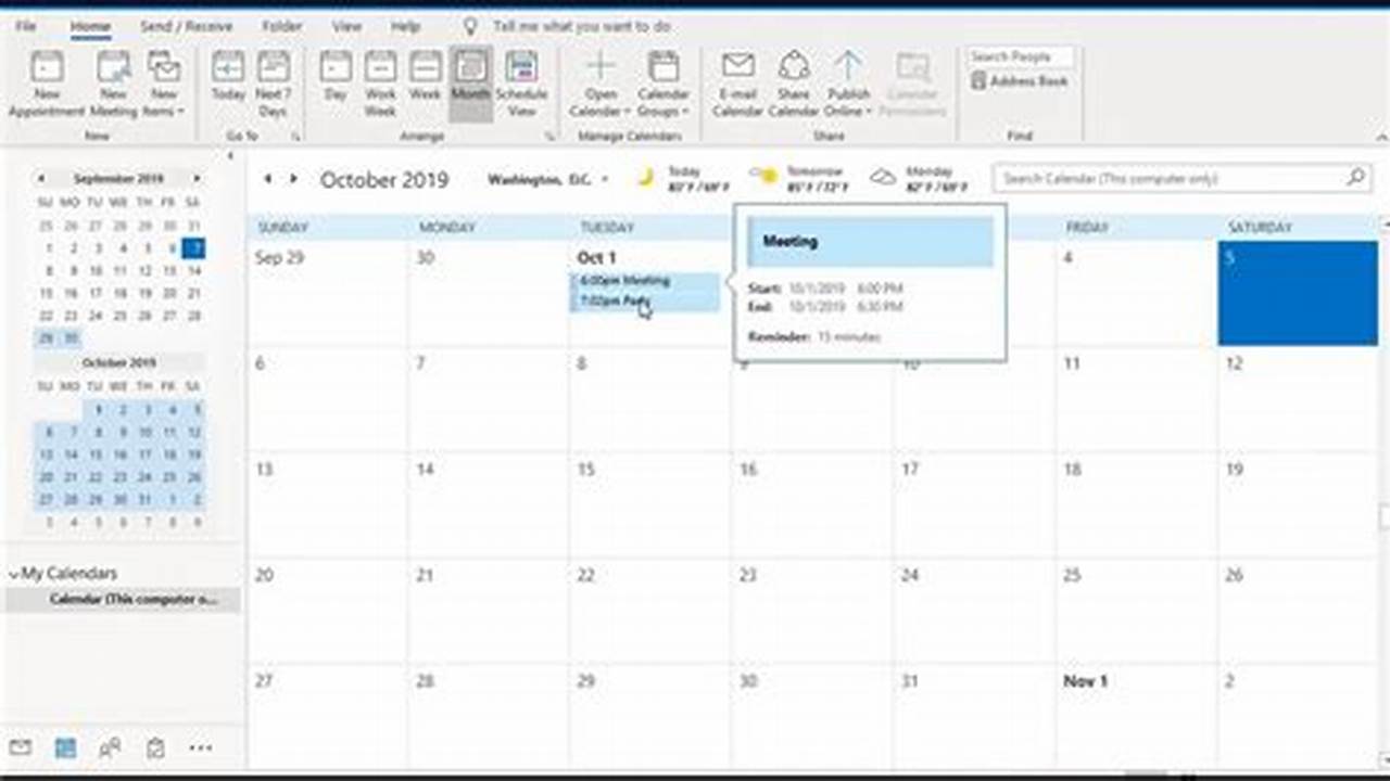 How To Create Event In Outlook Calendar