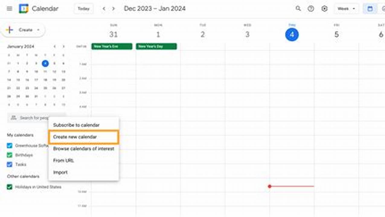How To Create Google Calendar