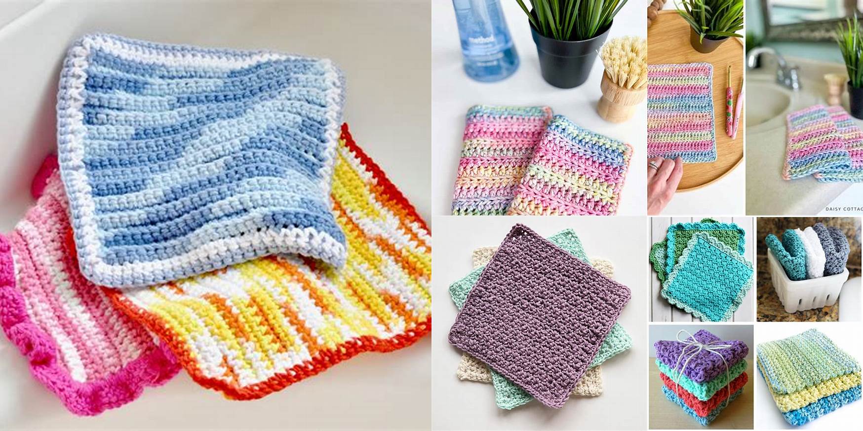 How To Crochet A Wash Cloth
