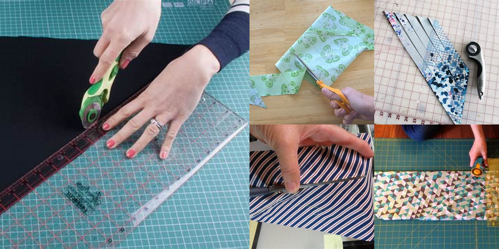 How To Cut Fabric On The Bias For Binding