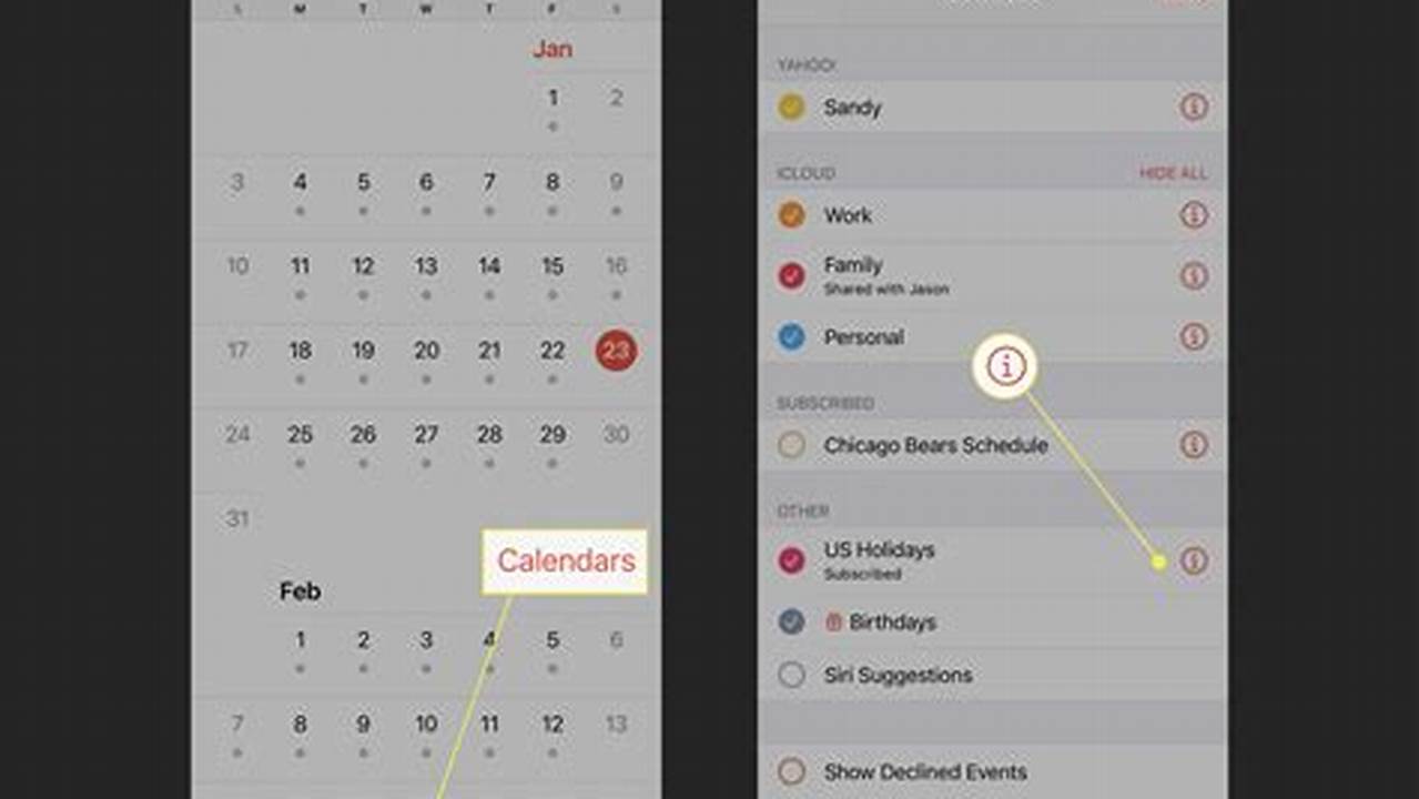How To Delete Calendar