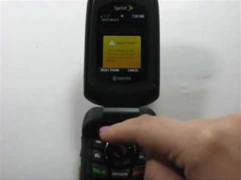 How To Delete Messages On Kyocera Flip Phone?