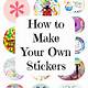 How To Design Printable Stickers