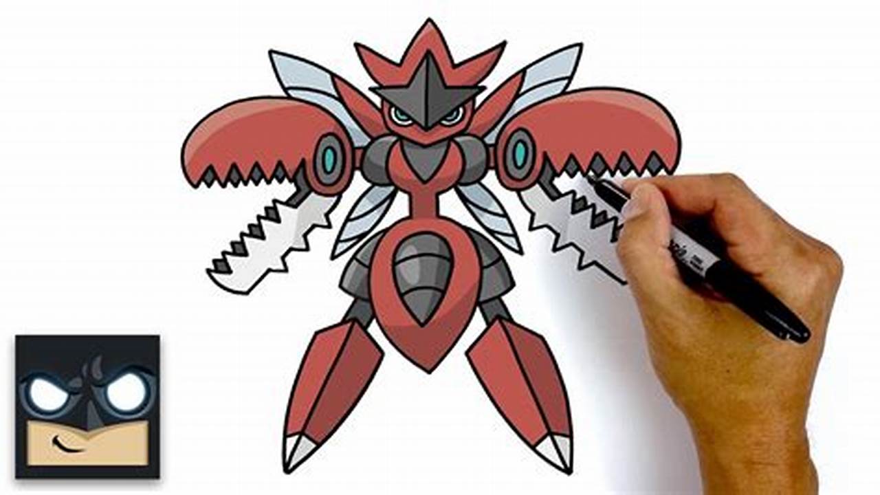 How To Draw Mega Garchomp Pokemon Learn Drawing