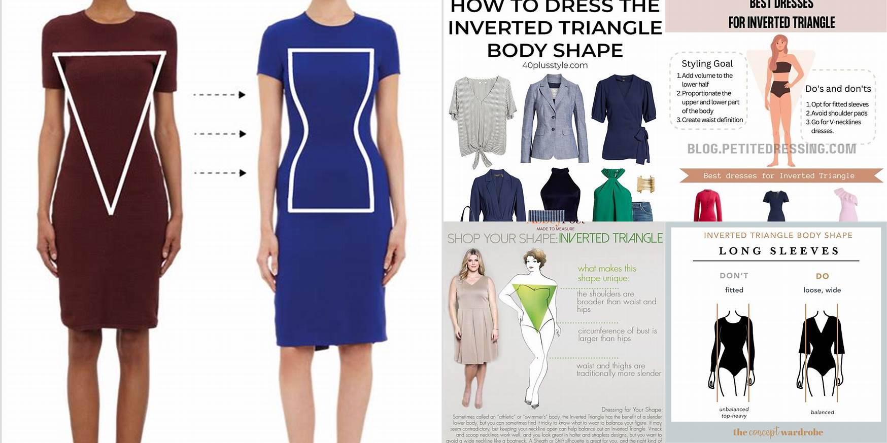 How To Dress For Inverted Triangle Body Shape