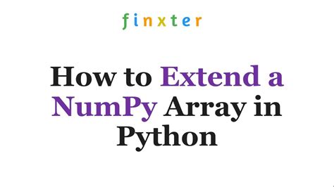 th?q=How%20To%20Extend%20An%20Array%20In Place%20In%20Numpy%3F - Efficiently Extending Arrays in Numpy: In-Place Tips