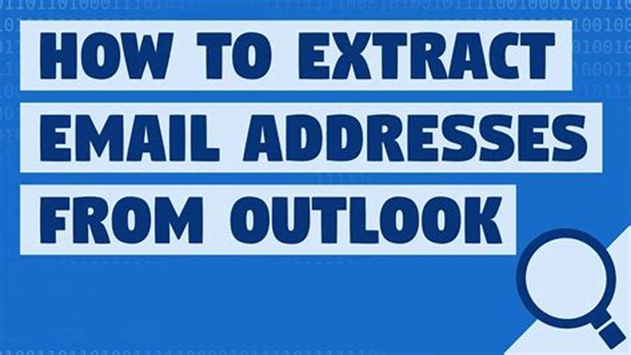 How To Extract Email Addresses From Outlook Calendar Invite
