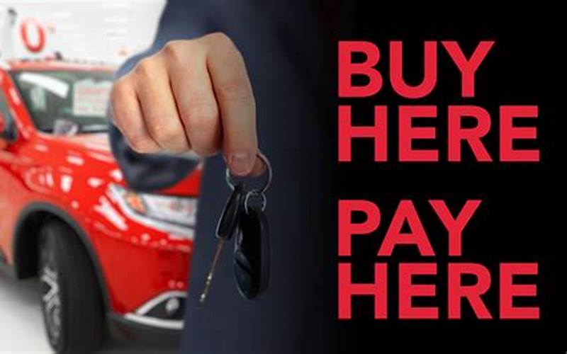 How To Find A Buy Here Pay Here Dealership