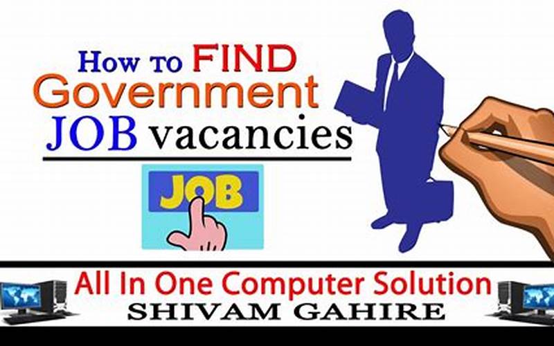How To Find Government Job Vacancies