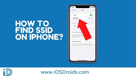 How To Find SSID On Iphone?