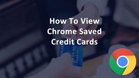How To Find Saved Credit Card Info On Your Computer
