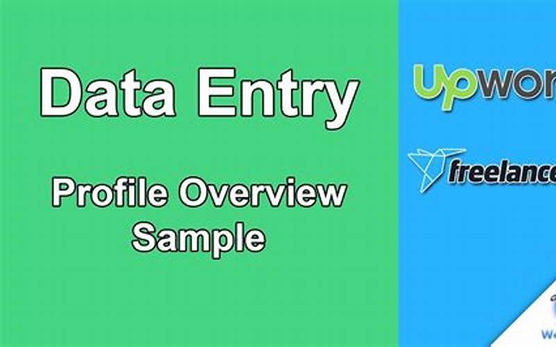 How To Find Upwork Data Entry Jobs