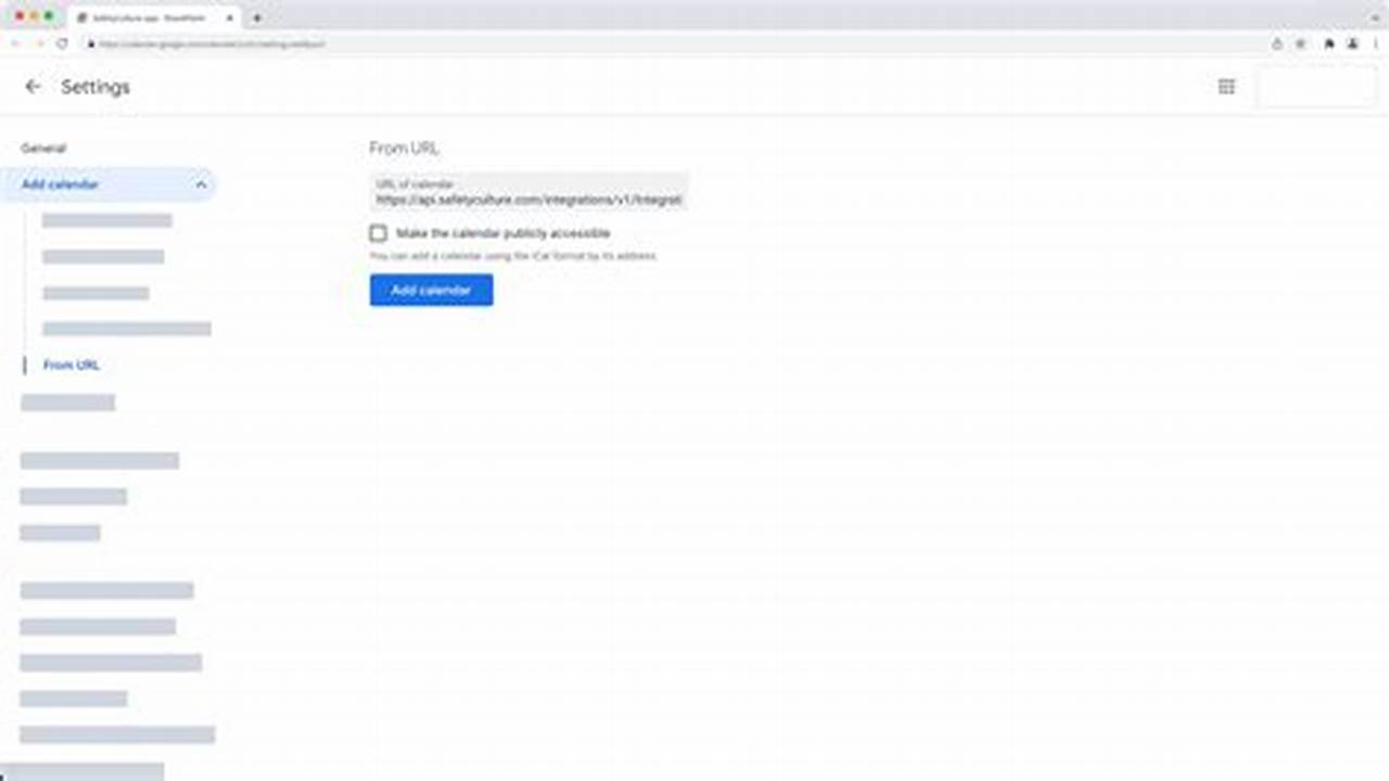 How To Find Your Google Calendar Url