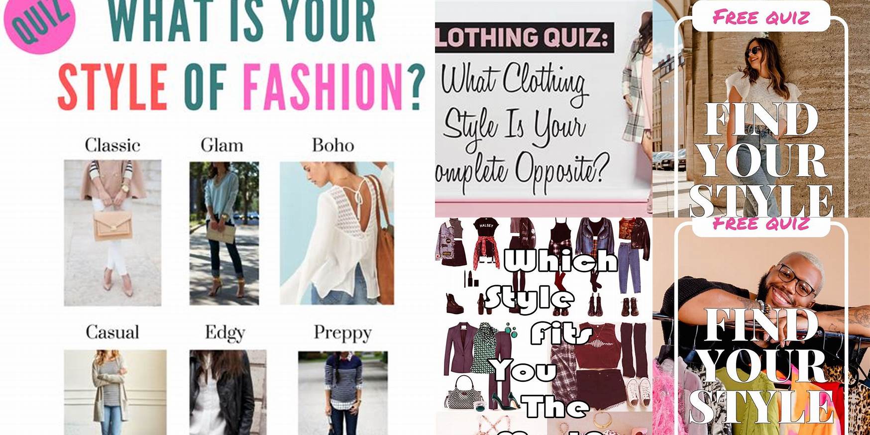 How To Find Your Style Of Clothing Quiz