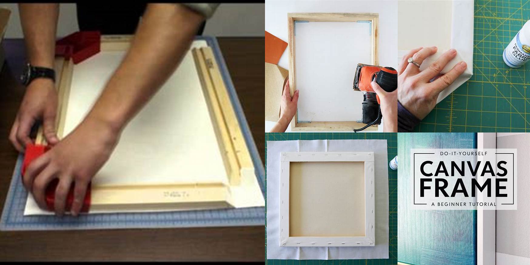 How To Frame Wrapped Canvas